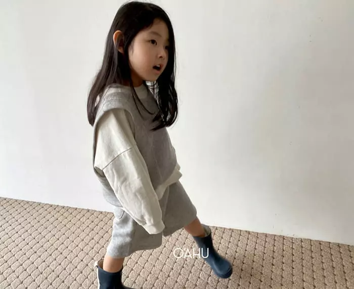 O'ahu - Korean Children Fashion - #toddlerclothing - Bowl Vest - 3