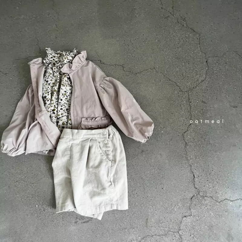 Oatmeal - Korean Children Fashion - #Kfashion4kids - Elly Pants - 10