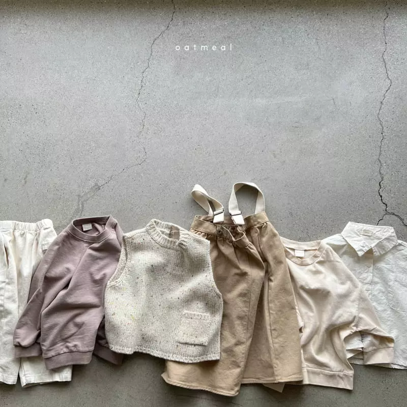Oatmeal - Korean Children Fashion - #prettylittlegirls - Going Shirt - 4