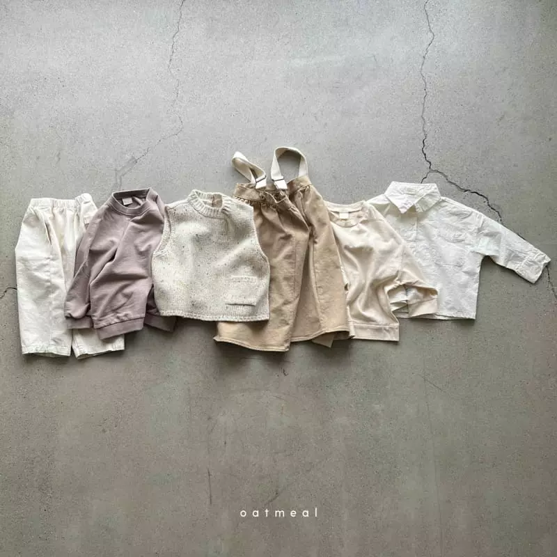 Oatmeal - Korean Children Fashion - #childofig - Going Shirt - 5
