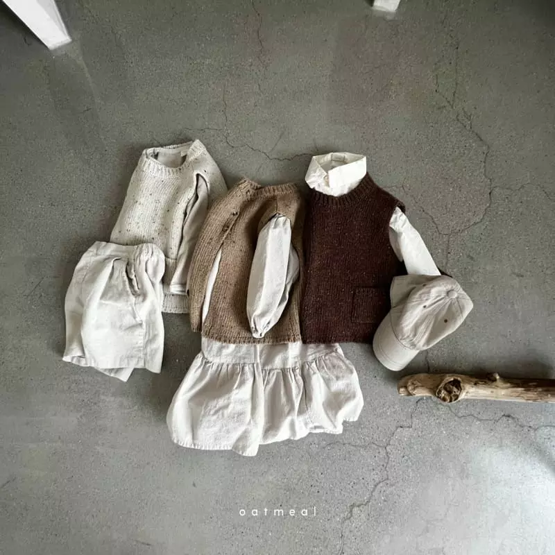 Oatmeal - Korean Children Fashion - #childrensboutique - Going Shirt - 6