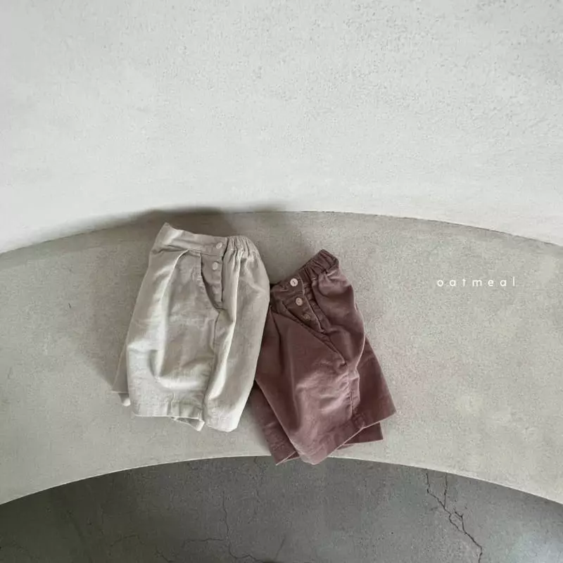 Oatmeal - Korean Children Fashion - #discoveringself - Elly Pants - 5