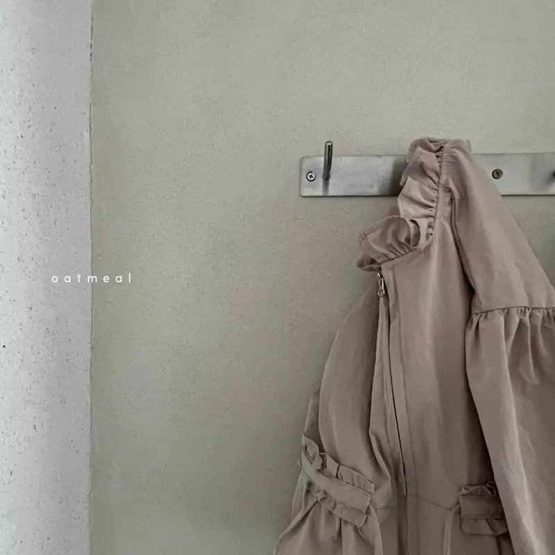 Oatmeal - Korean Children Fashion - #discoveringself - Hadi Frill Jacket - 7