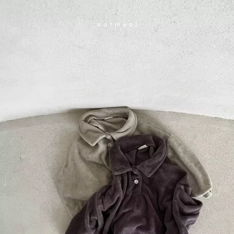 Oatmeal - Korean Children Fashion - #discoveringself - Rorang Sweatshirt - 4
