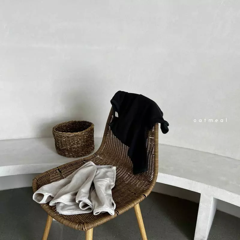 Oatmeal - Korean Children Fashion - #fashionkids - Circle Round Tee - 3