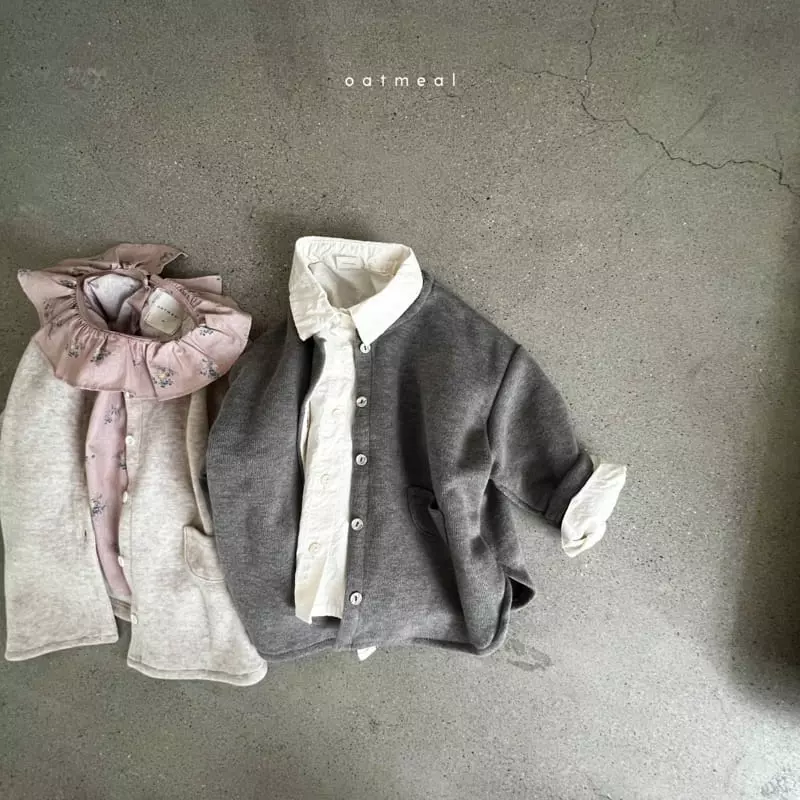 Oatmeal - Korean Children Fashion - #kidsshorts - Going Shirt - 10