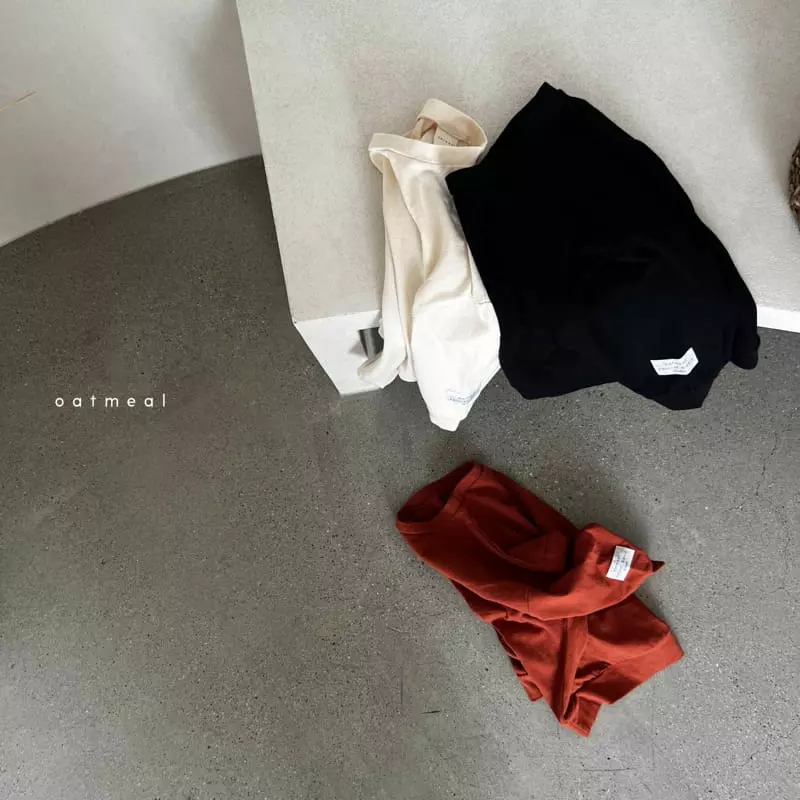 Oatmeal - Korean Children Fashion - #kidzfashiontrend - Basic Autumn Sweatshirt - 3