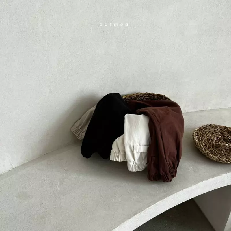 Oatmeal - Korean Children Fashion - #Kfashion4kids - Basic Autumn Pants - 4
