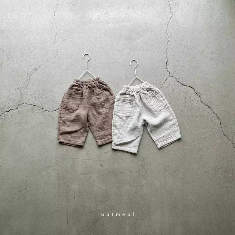 Oatmeal - Korean Children Fashion - #littlefashionista - Moring Pants - 10
