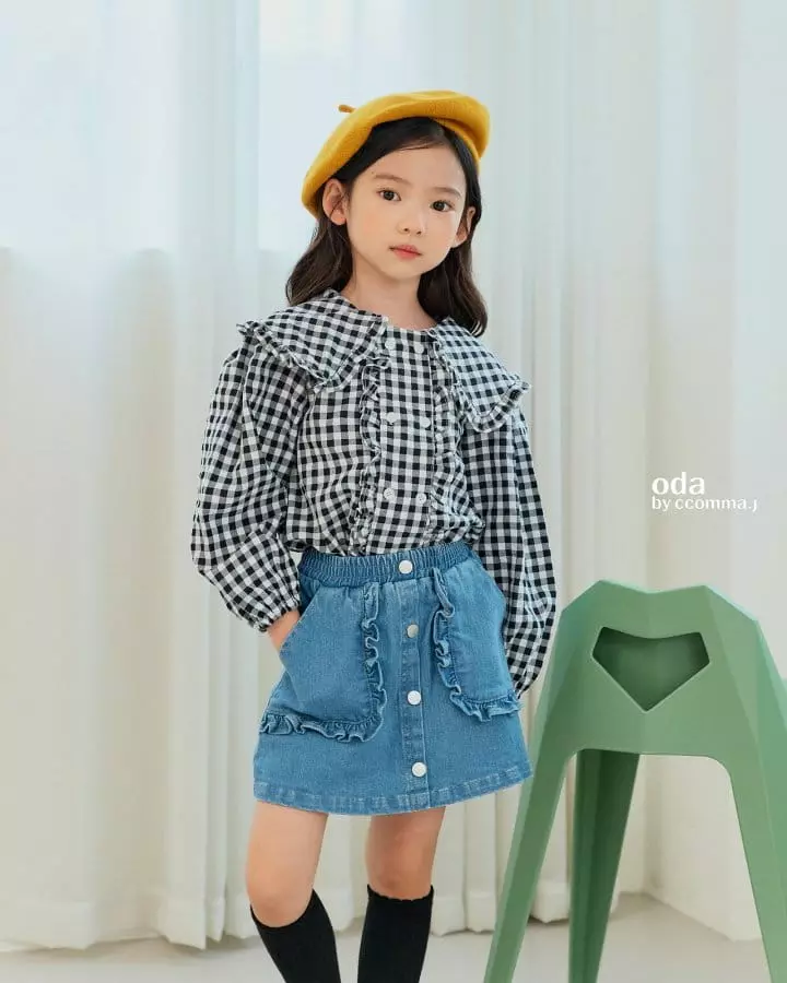 Oda - Korean Children Fashion - #Kfashion4kids - Jane Frill Skirt - 7