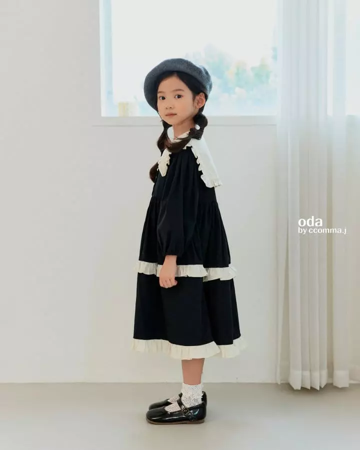 Oda - Korean Children Fashion - #childrensboutique - Line One-piece - 5