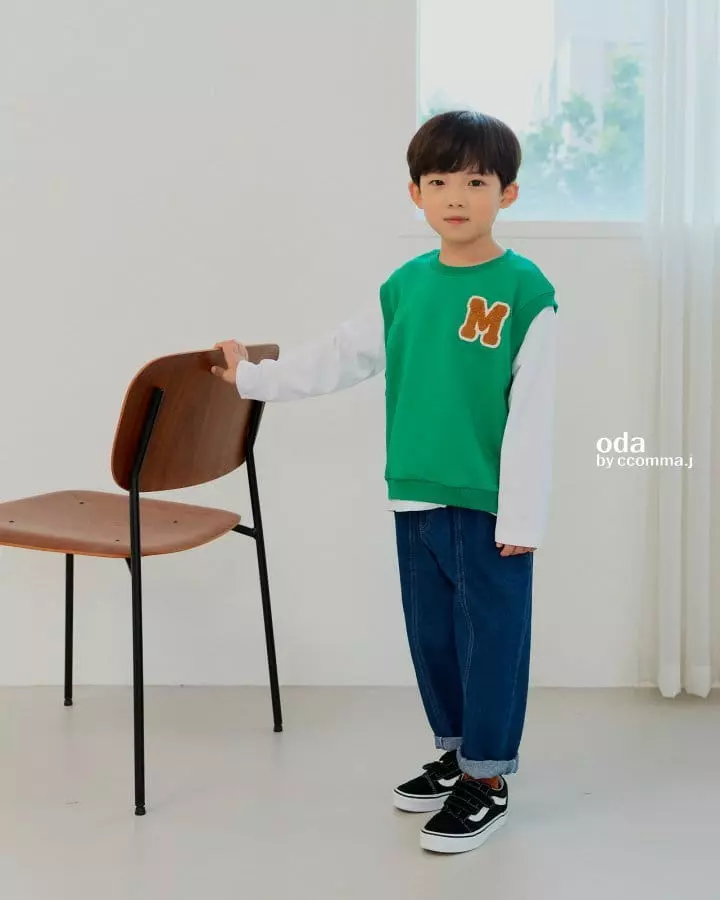 Oda - Korean Children Fashion - #designkidswear - M Wapen Layered Tee - 12