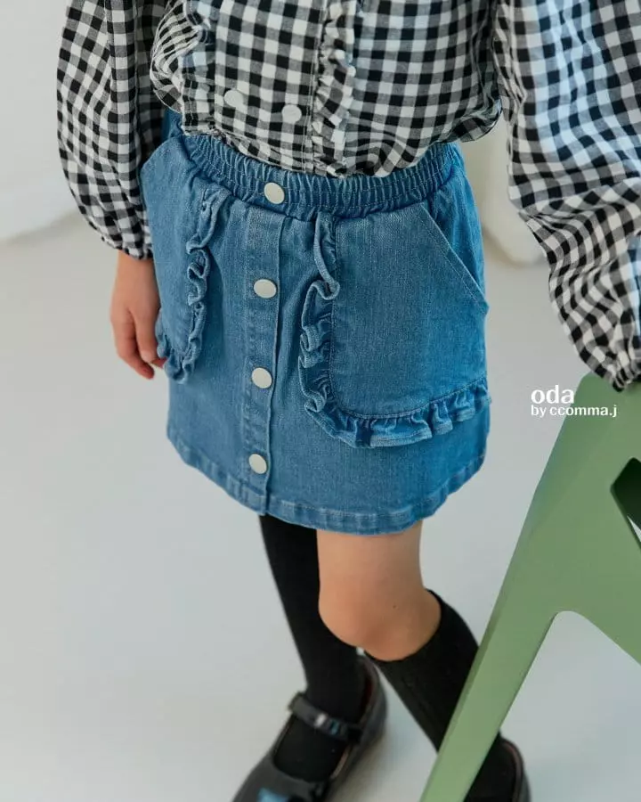 Oda - Korean Children Fashion - #designkidswear - Jane Frill Skirt