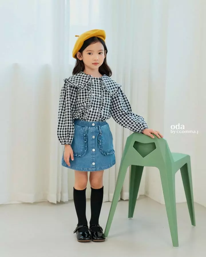 Oda - Korean Children Fashion - #discoveringself - Jane Frill Skirt - 2