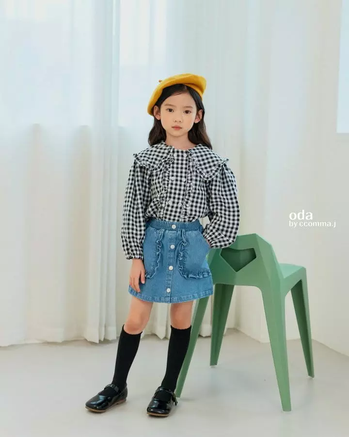 Oda - Korean Children Fashion - #kidsstore - Jane Frill Skirt - 5