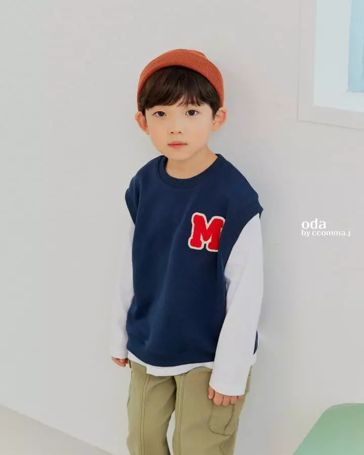 Oda - Korean Children Fashion - #kidzfashiontrend - M Wapen Layered Tee