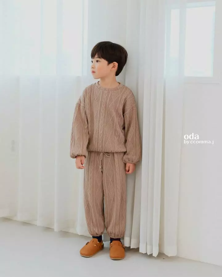 Oda - Korean Children Fashion - #minifashionista - Dia Knit Top Bottom Set - 9