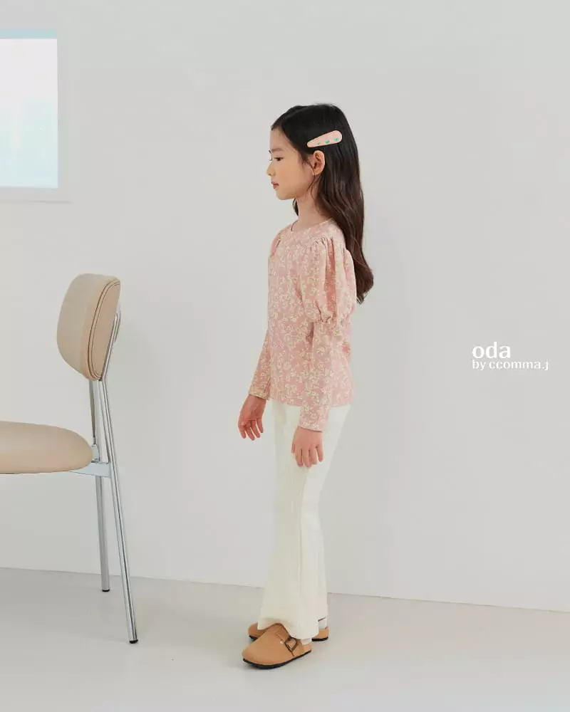 Oda - Korean Children Fashion - #prettylittlegirls - Magaret Puff Tee - 2