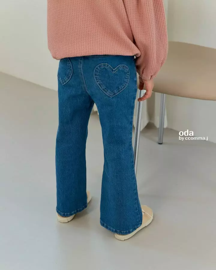 Oda - Korean Children Fashion - #todddlerfashion - Heart Pants - 11