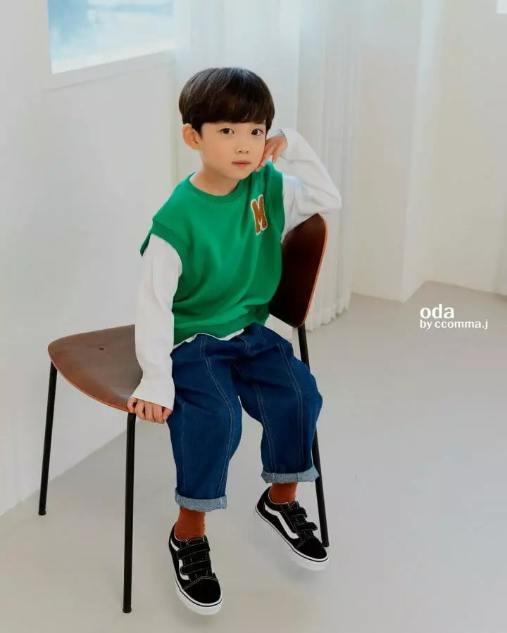 Oda - Korean Children Fashion - #todddlerfashion - Masion Denim Pants - 9