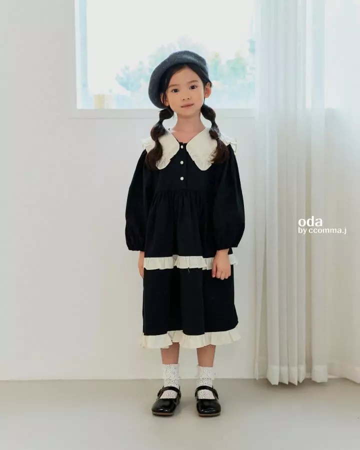 Oda - Korean Women Fashion - #womensfashion - Line One-piece Mom - 6