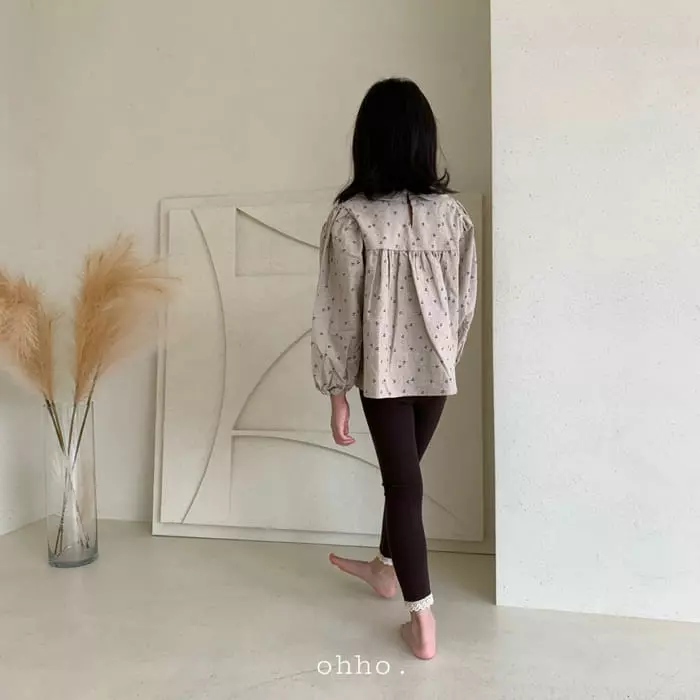 Ohho - Korean Children Fashion - #Kfashion4kids - Lace Slit Leggngs - 8
