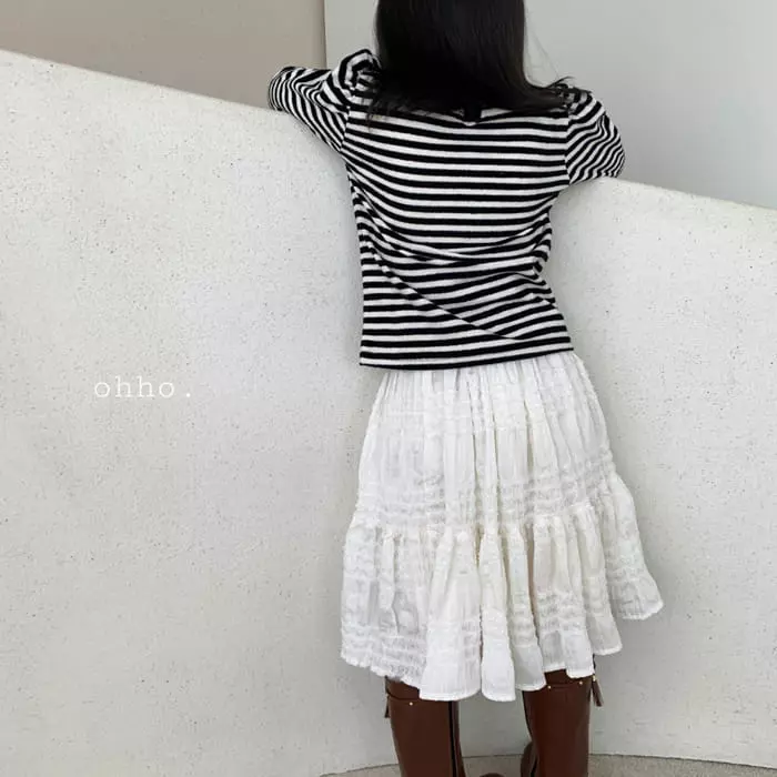 Ohho - Korean Children Fashion - #Kfashion4kids - Princess Long Skirt - 5