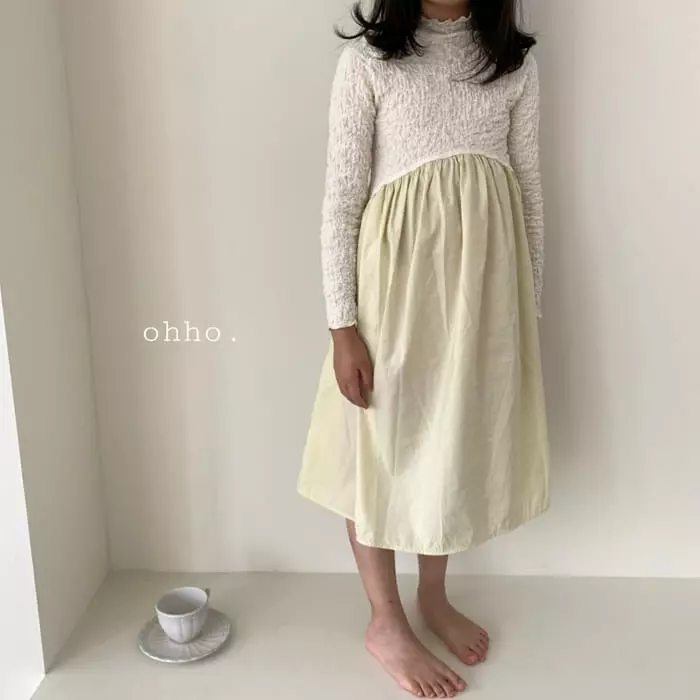 Ohho - Korean Children Fashion - #childofig - Sesil One-piece - 7
