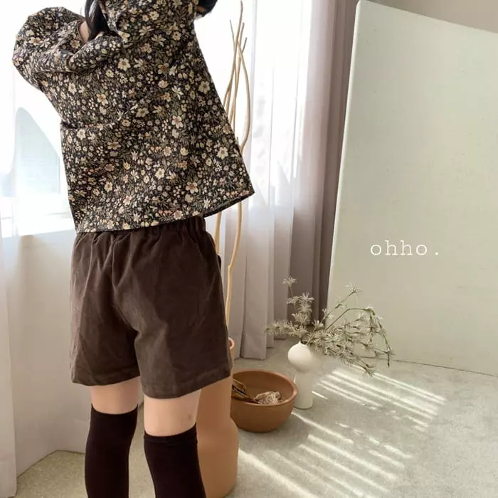 Ohho - Korean Children Fashion - #childofig - Velvet Span Pants - 4