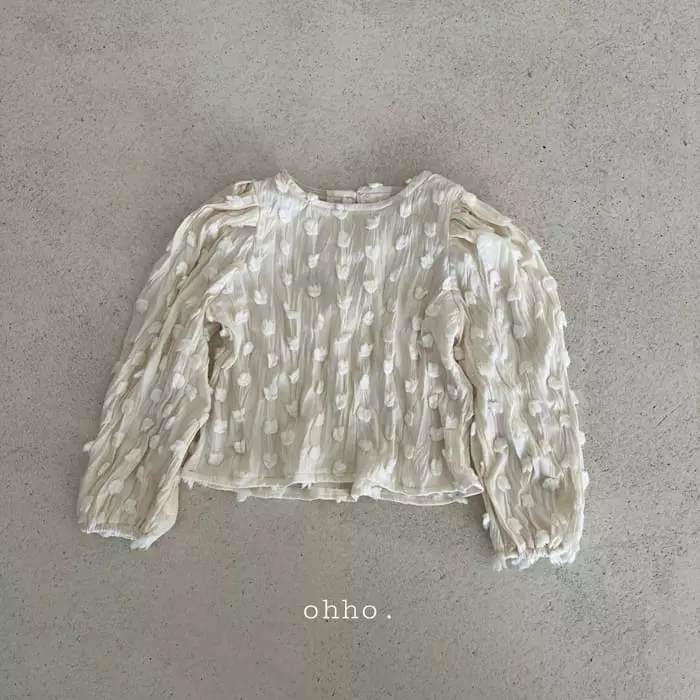 Ohho - Korean Children Fashion - #designkidswear - Swan Blouse - 10