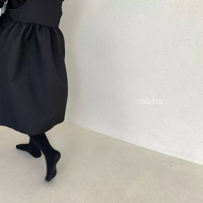 Ohho - Korean Children Fashion - #designkidswear - Volume String One-piece - 6