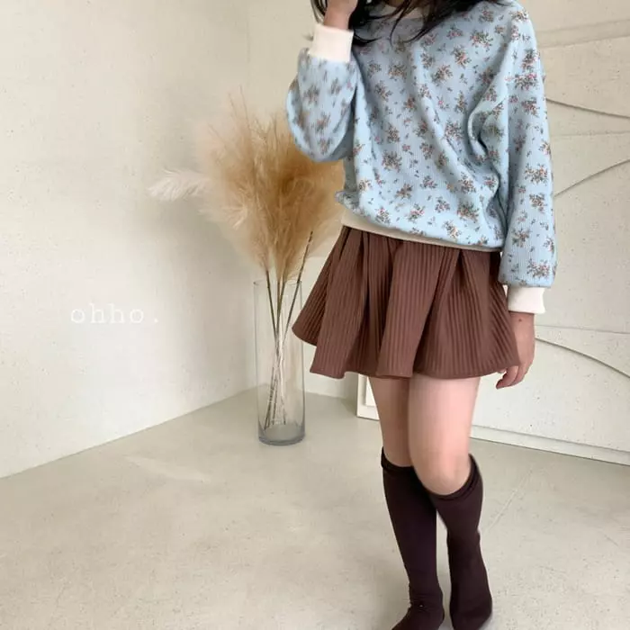 Ohho - Korean Children Fashion - #designkidswear - Pleats Skirt Pants
