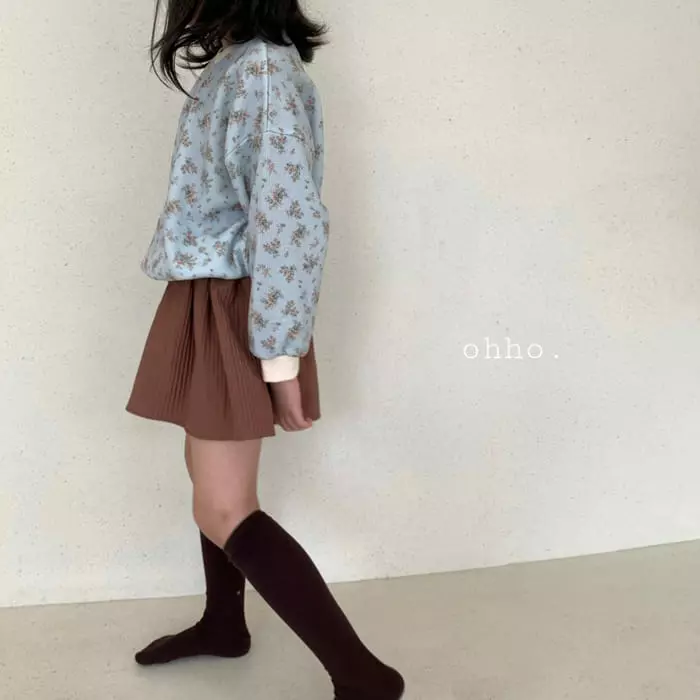 Ohho - Korean Children Fashion - #fashionkids - Pleats Skirt Pants - 3