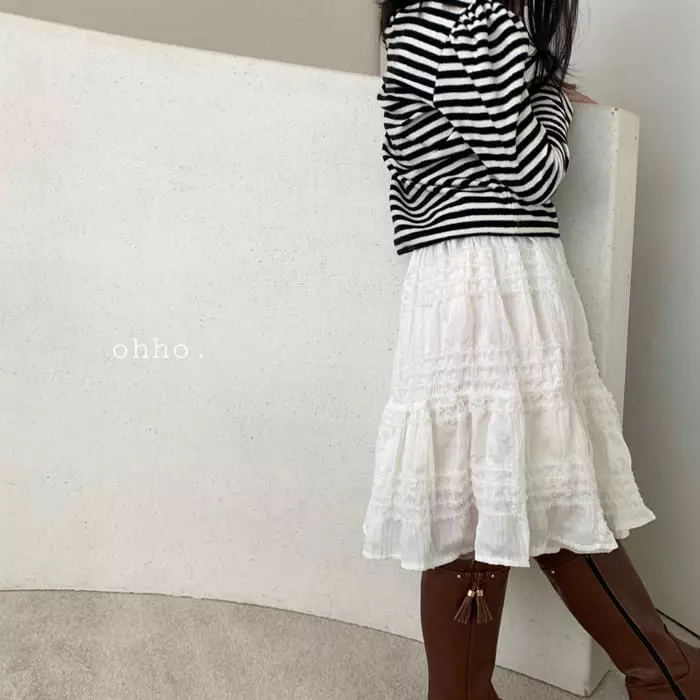 Ohho - Korean Children Fashion - #fashionkids - Princess Long Skirt