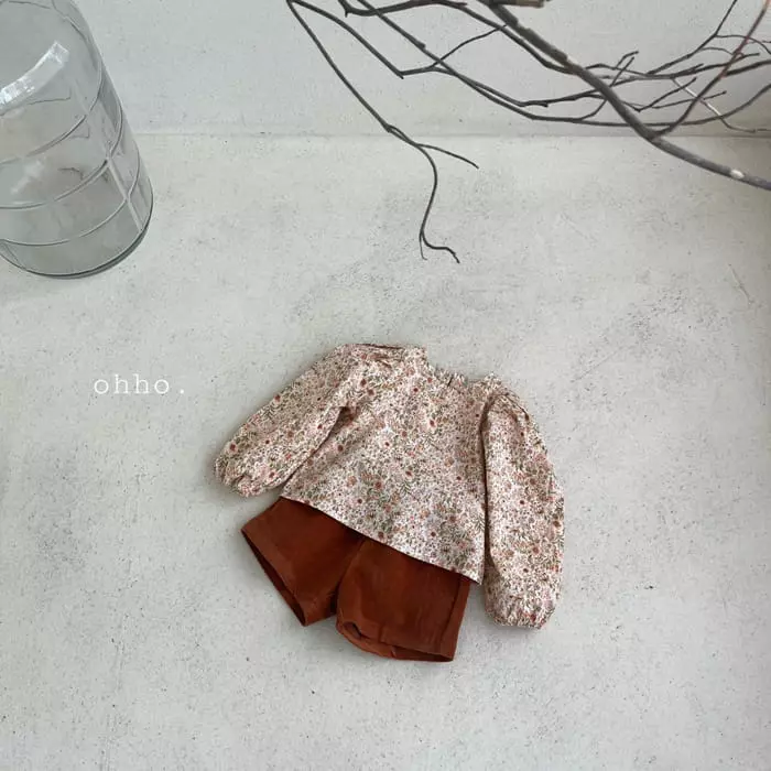 Ohho - Korean Children Fashion - #kidsshorts - Velvet Span Pants - 8