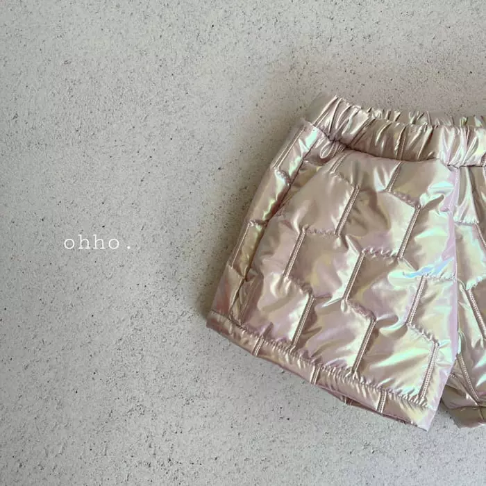 Ohho - Korean Children Fashion - #kidsshorts - Hologram Pants - 5