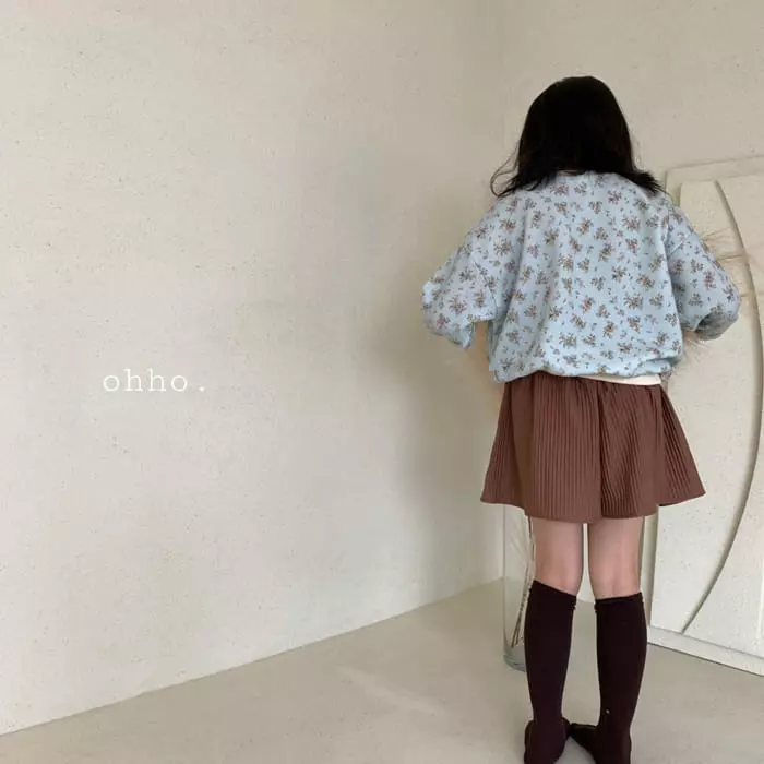Ohho - Korean Children Fashion - #fashionkids - Pleats Skirt Pants - 4