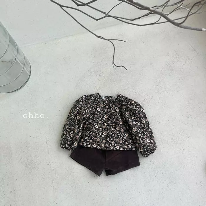 Ohho - Korean Children Fashion - #kidsstore - Velvet Span Pants - 9