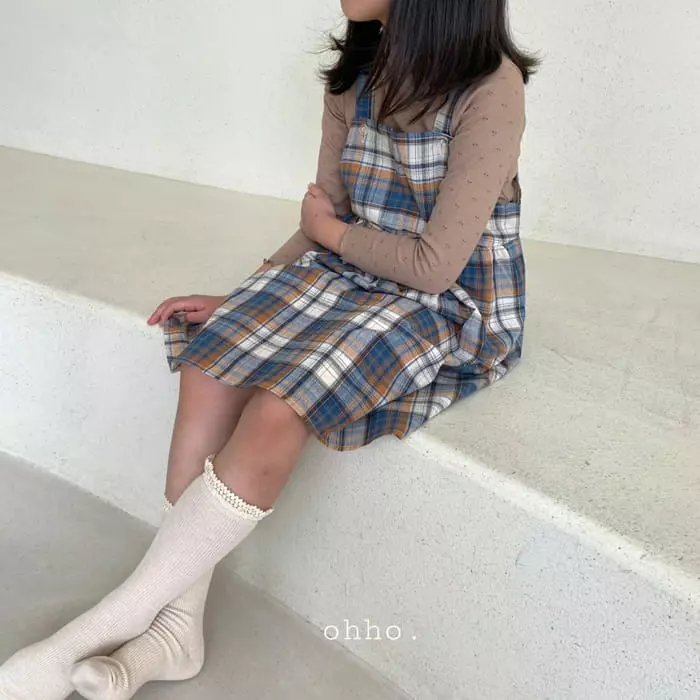 Ohho - Korean Children Fashion - #kidsstore - Madeline Peach Tee - 8