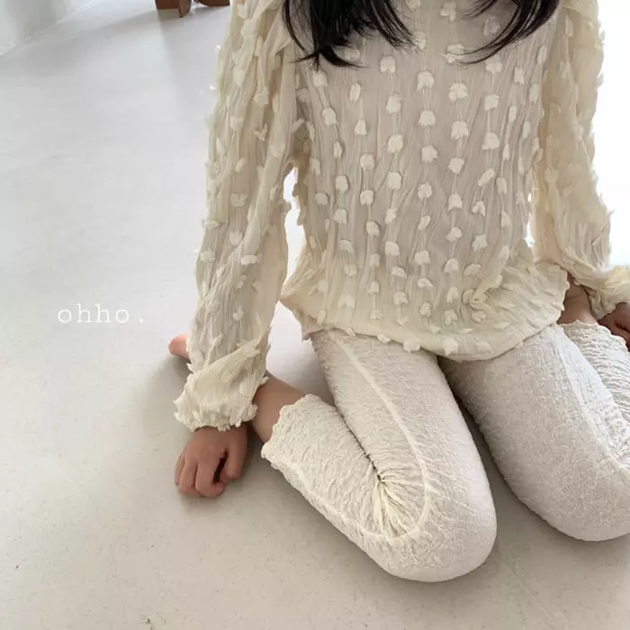 Ohho - Korean Children Fashion - #littlefashionista - Swan Blouse