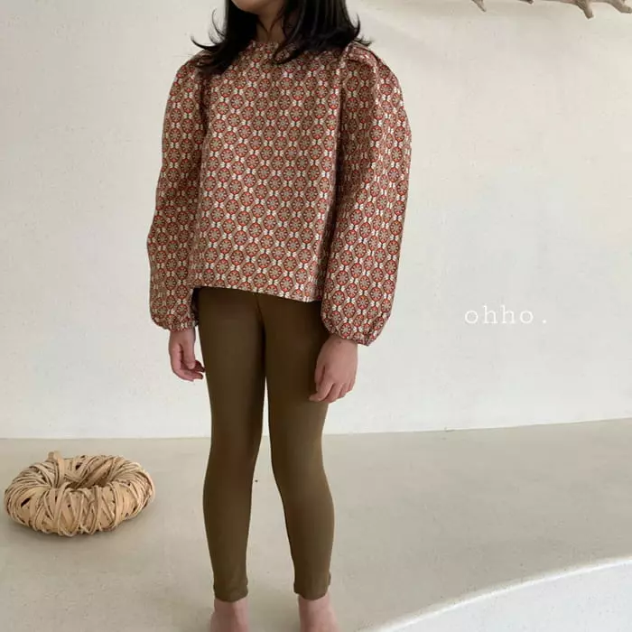 Ohho - Korean Children Fashion - #littlefashionista - Dove Rib Leggings - 8