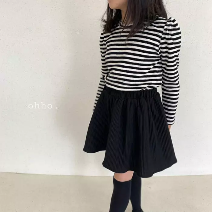 Ohho - Korean Children Fashion - #magicofchildhood - Pleats Skirt Pants - 9