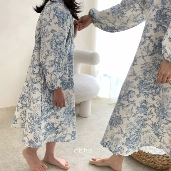 Ohho - Korean Children Fashion - #prettylittlegirls - Blan One-piece