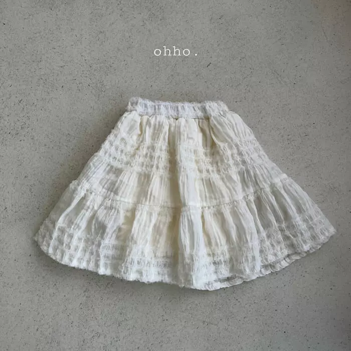 Ohho - Korean Children Fashion - #prettylittlegirls - Princess Long Skirt - 9