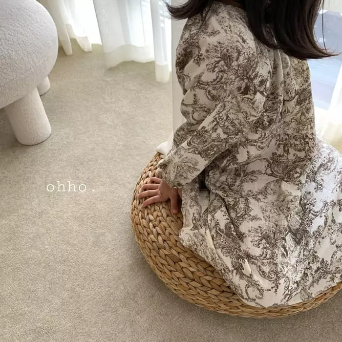 Ohho - Korean Children Fashion - #toddlerclothing - Blan One-piece - 4