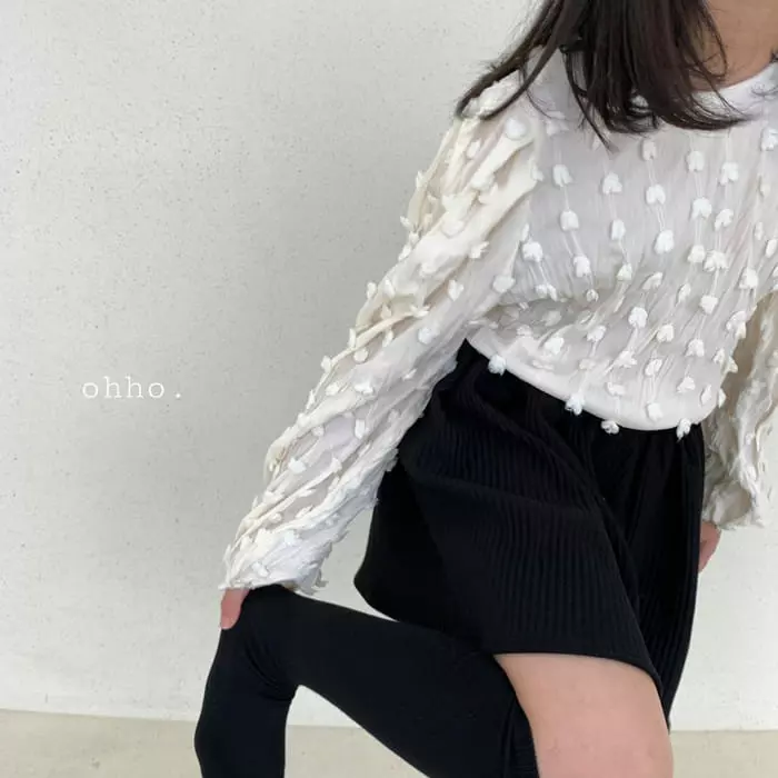 Ohho - Korean Children Fashion - #todddlerfashion - Swan Blouse - 5