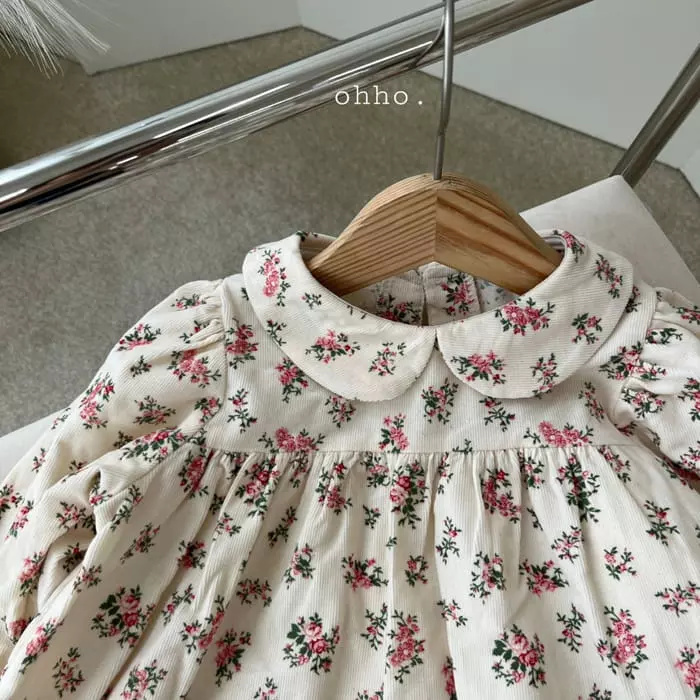 Ohho - Korean Children Fashion - #todddlerfashion - Bbang Round Blouse - 3