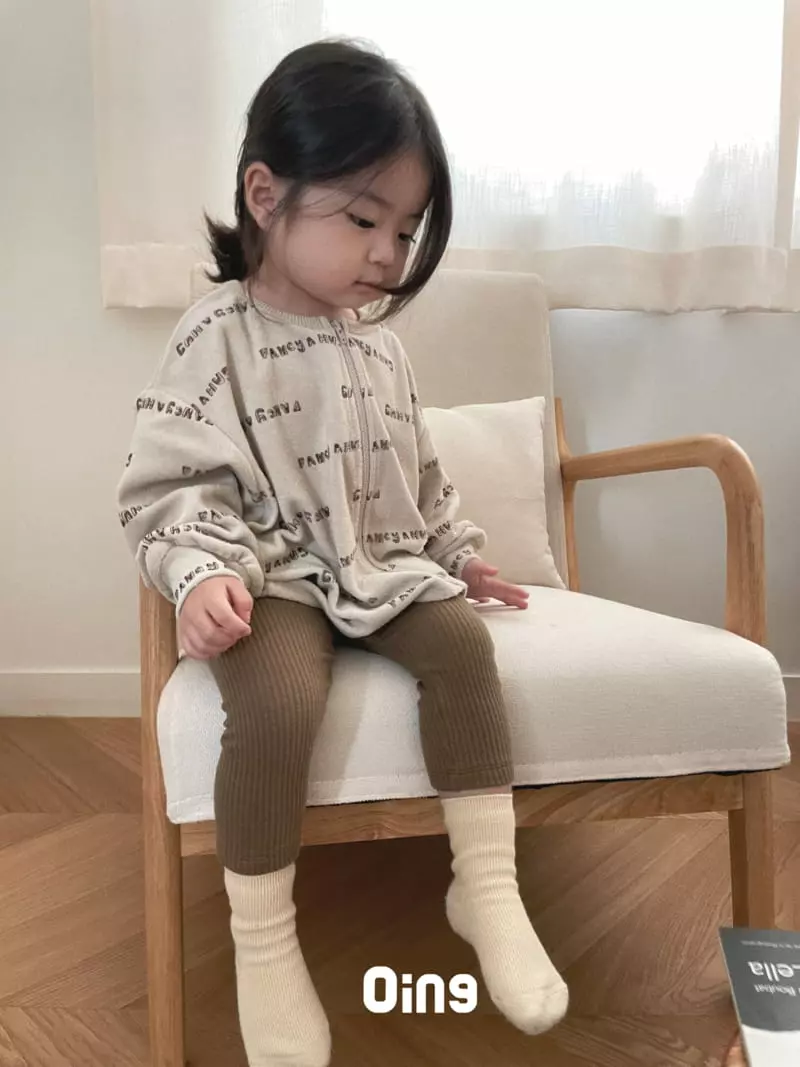 Oing - Korean Children Fashion - #Kfashion4kids - Rib Leggings - 9
