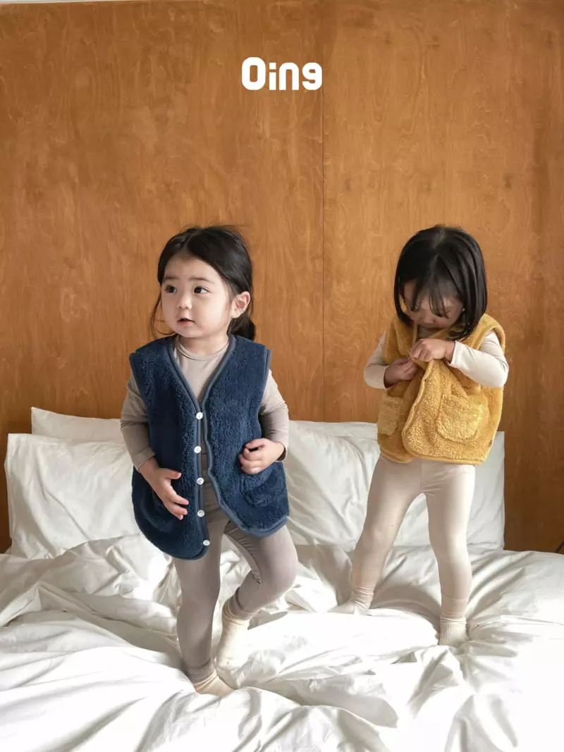 Oing - Korean Children Fashion - #Kfashion4kids - Fleece Vest - 2