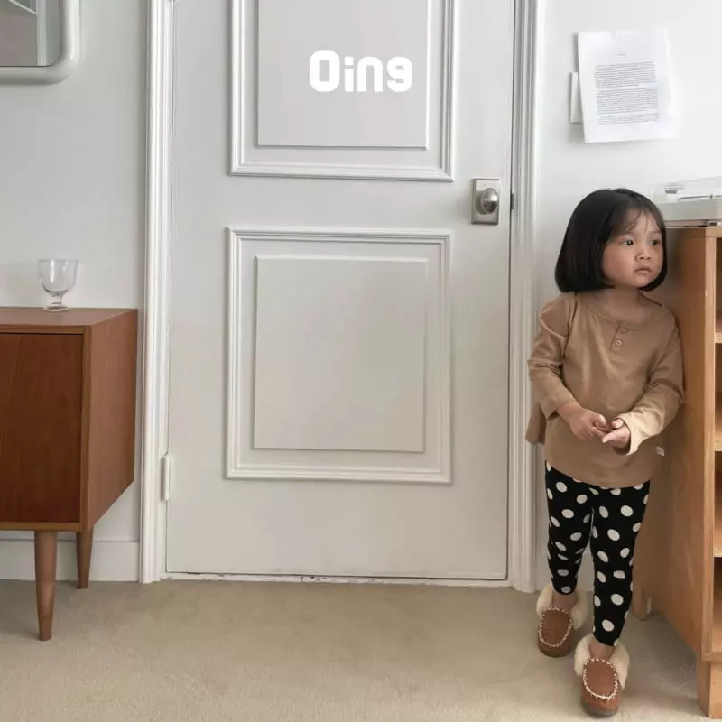 Oing - Korean Children Fashion - #discoveringself - Point Leggings - 5